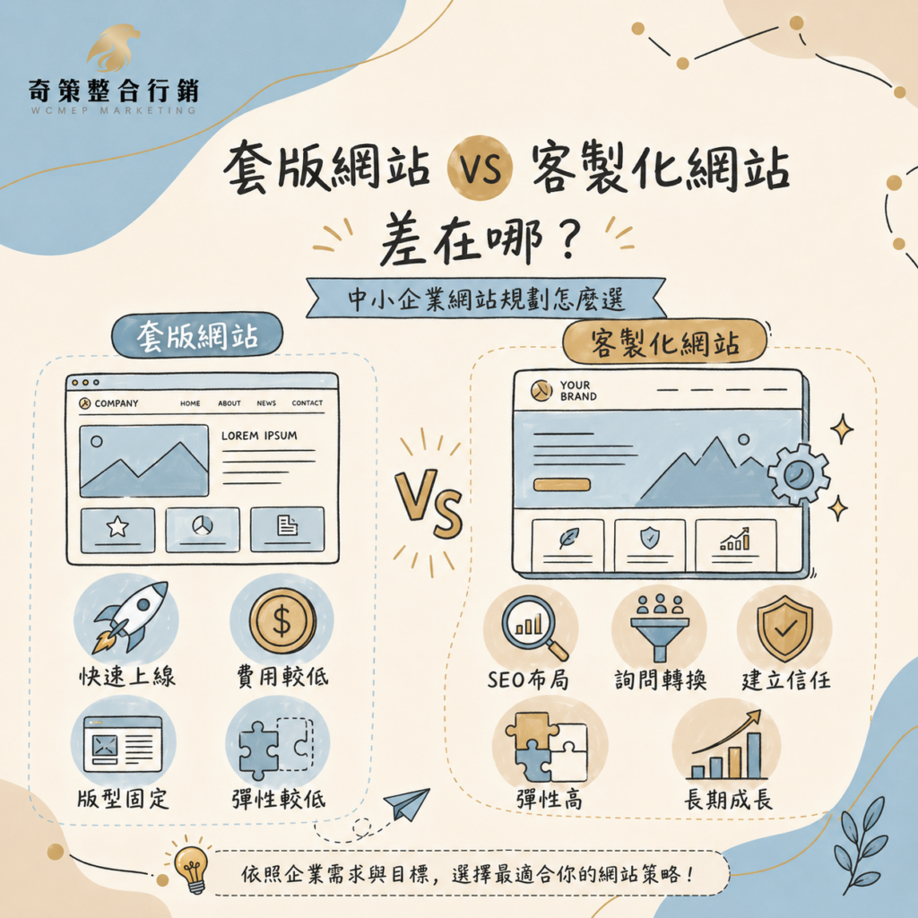 客製化網站