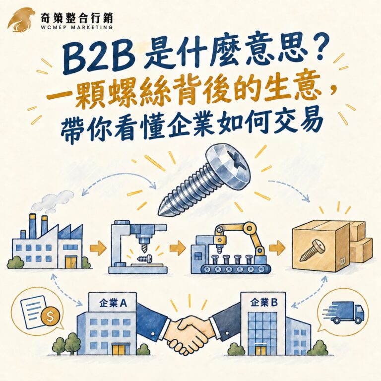 B2B 是什麼意思?一顆螺絲背後的生意,帶你看懂企業如何交易
